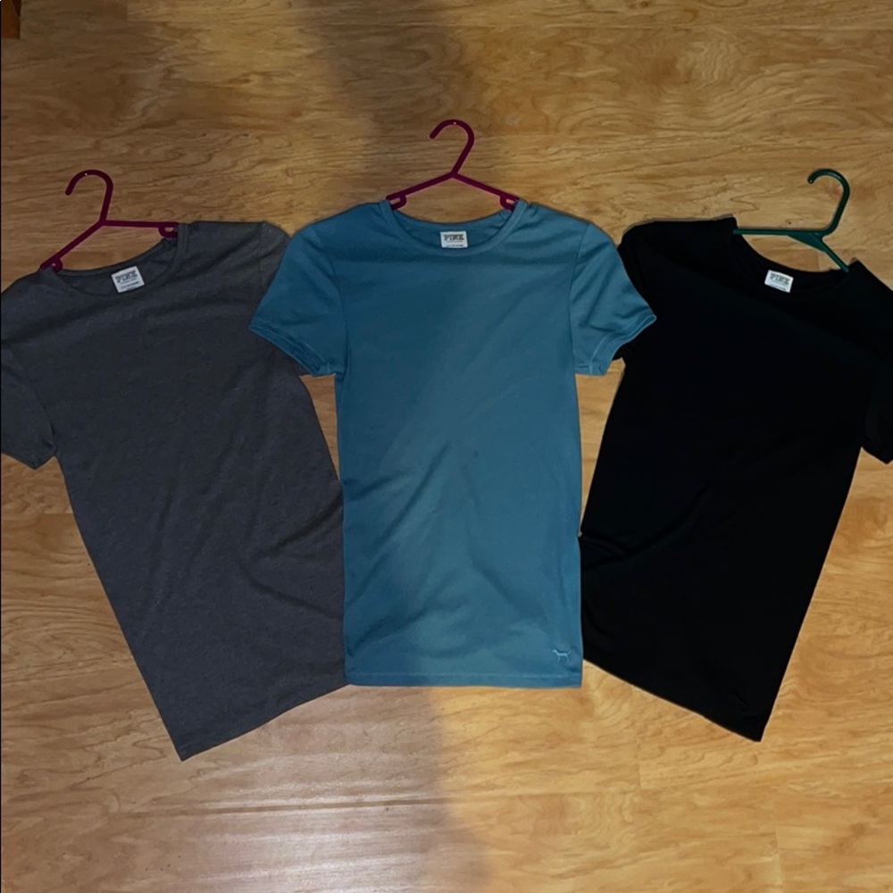 bundle of 3 PINK shirts